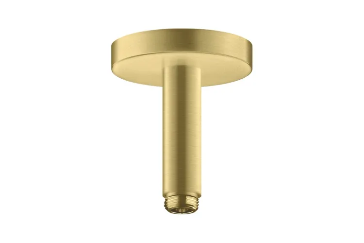 Кронштейн AXOR 100 мм для верхнього душу зі стелі, Brushed Brass (26432950) зображення 1