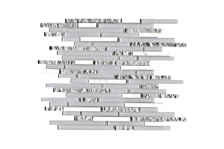 G134 ETERNITY MINI STRIP WHITE 29.8x30.5 (мозаїка) зображення 1