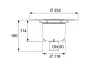 Корпус трапа TECEdrainpoint S DN50 вертикальний (3601600) зображення 2