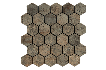 JUNGLE STONE WILD NAT RET 28х29 (шестигранник) M303 (154315) (плитка для підлоги і стін)