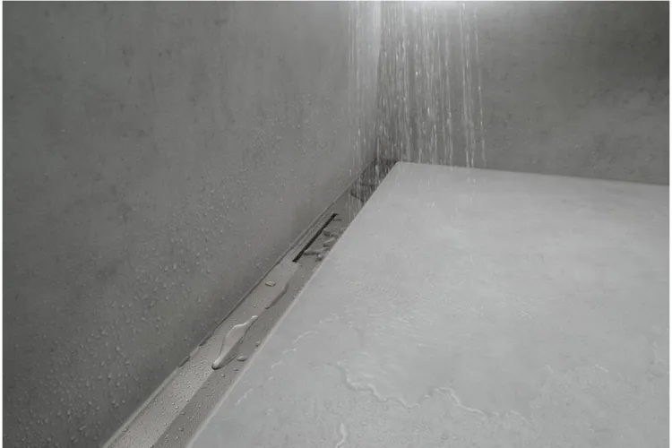 Верхня частина "RainDrain Flex" для душ.трапу (пристінна) 1600мм Brushed Stainless Steel (56262800) зображення 2