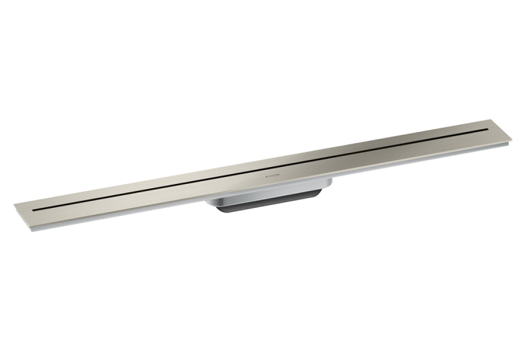 Верхня частина AXOR "Drain" для душового трапу (пристінна) 800 мм, Brushed Stainless Steel (42526800) image 1
