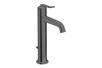 Змішувач Axor Archivio 170 CoolStart для умивальника з донним клапаном pop-up, Brushed Black Chrome (34007340)