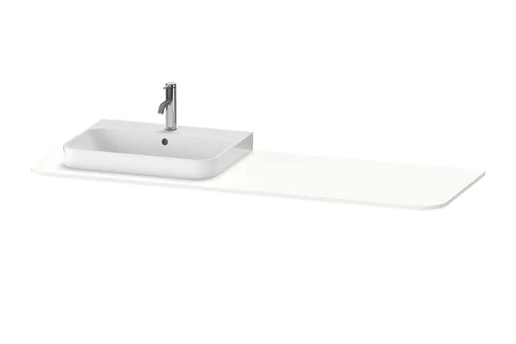 HAPPY D.2 Plus Стільниця для тумби 160х55 см (HP031HL3636) White Satin Matt зображення 1