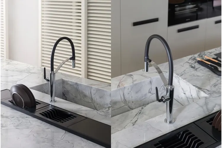 MAGNET, Змішувач кухонний з витяжним виливом, chrome (100283399) зображення 4