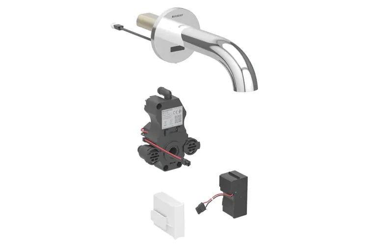 Змішувач Piave безконтактний до мережі, для прихованого блоку, з міксером, хром глянц. (116.282.21.1 ) image 1