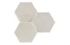 G-7254 OZONE IVORY DECOR HEXAGON 10MM 25x29 (плитка для підлоги і стін) зображення 2