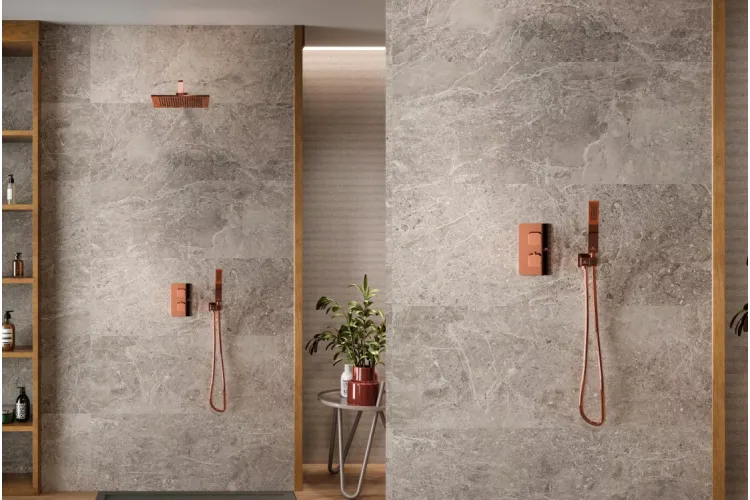 LOUNGE, Зовнішня частина термостатичного змішувача smart box, copper (100181018) зображення 2