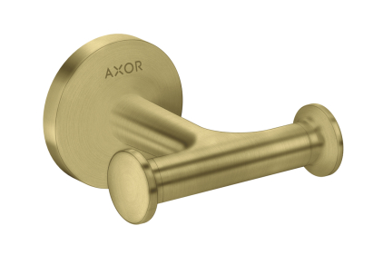 Гачок подвійний 8.3 х2.3 x 8.2 см Axor Universal Circular, Brushed Brass (42812950)