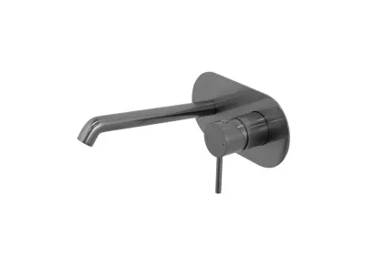 ROUND, Зовнішня частина вбудованого змішувача для умивальника, brushed copper (100345137)