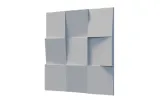 Гіпсова стінова панель 50х50 см FLAT 03
