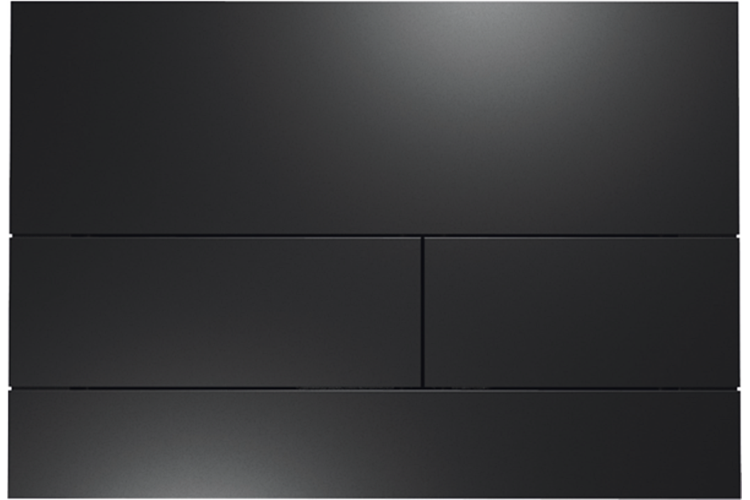 Панель змиву TECEsquare II Metal з двома клавішами, чорний матовий (9240833) зображення 1