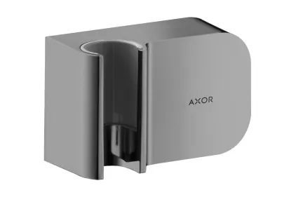 Шлангове під'єднання Fixfit Porter Axor One з тримачем,Polished Black Chrome 45723330