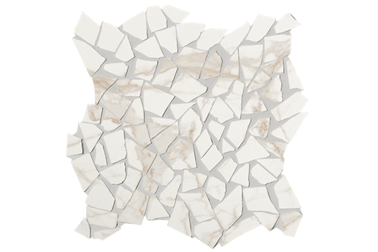 ROMA DIAMOND CALACATTA SCHEGGE GRES MOSAICO ANTIC. 30х30 FNI6  (мозаїка) image 1