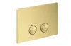 Панель змиву AXOR FlushPlate iFrame, Brushed Brass (42531950) зображення 1