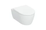 Унітаз підвісний ICON, TurboFlush + сидіння дюропласт s/c quick release, білий матовий (503.046.JT.1)