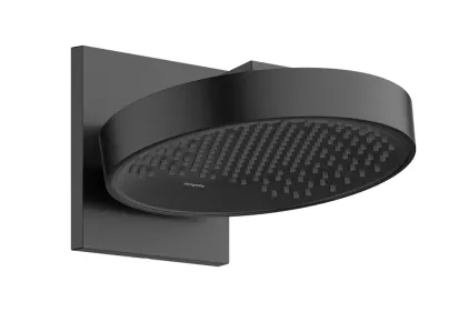 Верхній душ Rainfinity 250 1jet з тримачем, Brushed Black Chrome (26226340)