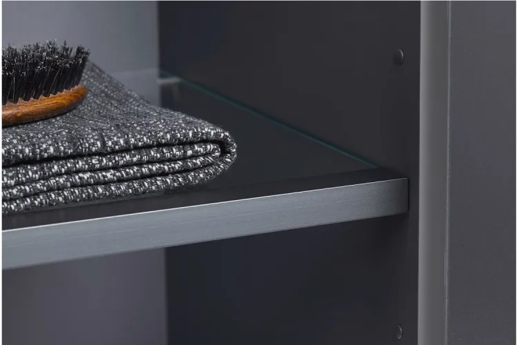 WHITE TULIP Шафа для ванної права 40х88 см White High Gloss Lacquer, ручка хром (WT1323R8585)  зображення 2