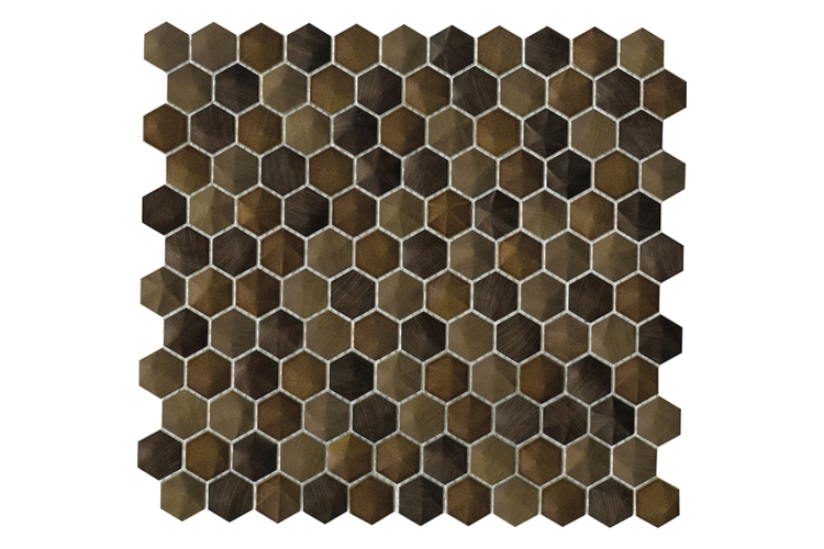G143 COLORS ALUMINIUM CHOCOLATE 28.5x30.5 (мозаїка) зображення 1