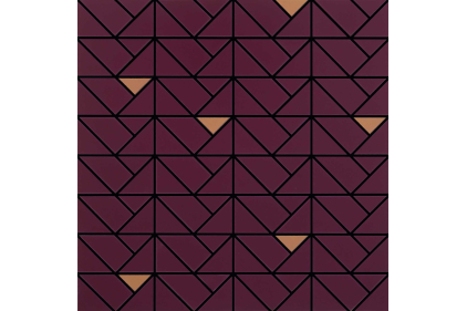 M3J4 ECLETTICA PURPLE MOSAICO BRONZE 40x40 (мозаїка)