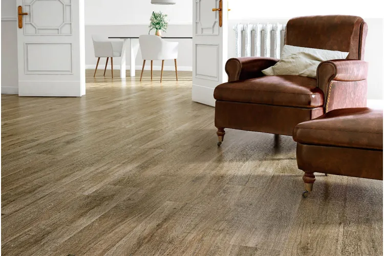 PLANK WALNUT 20x120 (плитка для підлоги і стін) зображення 2