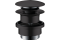 Донний клапан для умивальників з переливом push-open Matt Black (50100670)
