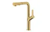 Змішувач для мийки настільн. з витяжн. душем INOX DUERO DESIGN GOLD 6623-220-31 image 1