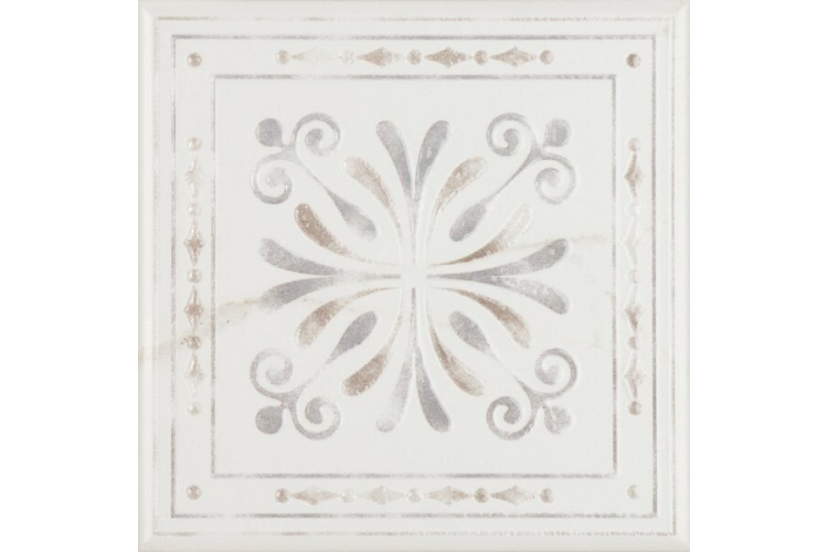 DECOR ETHERNAL WHITE 15x15 декор (плитка настінна) зображення 4