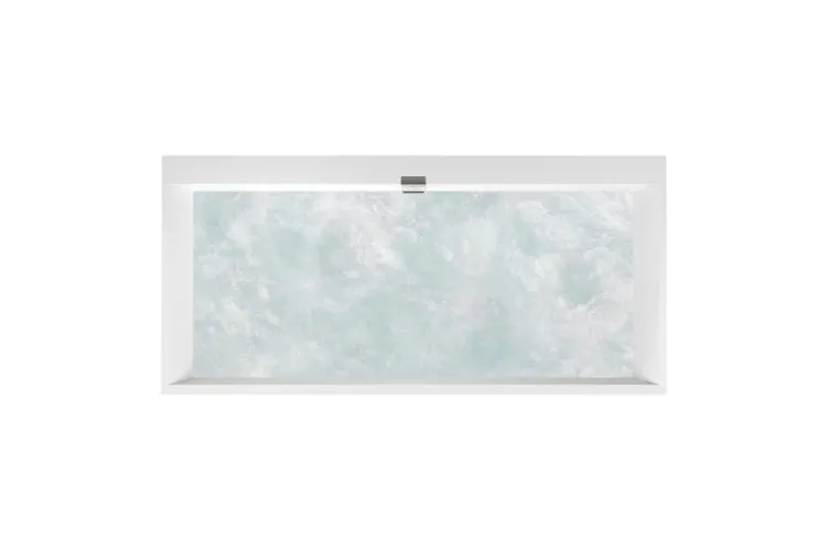 SQUARO EDGE 12 Ванна гідромасажна 1900x900 з ніжками + AP + water inlet, Quaryl (UAP190SQE2B2V-01) image 1