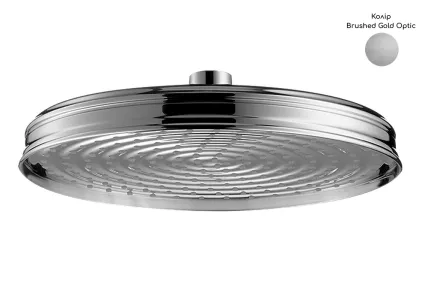 Верхній душ Axor Montreux 240 1jet, Brushed Gold Optic 28474250