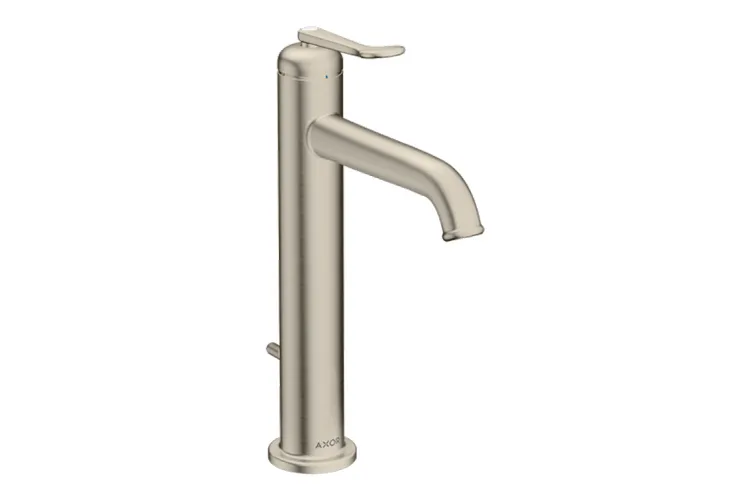 Змішувач Axor Archivio 170 CoolStart для умивальника з донним клапаном pop-up, Brushed Nickel (34007820) зображення 1