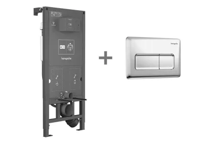 Комплект Інсталяційна система iFrame Universal + Клавіша iFrame Original Q Chrome (99001000)