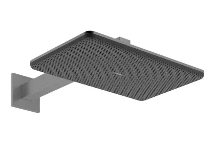 Верхній душ Raindance Alive Q 340/210 2jet EcoSmart з тримачем Brushed Bronze (24551140)