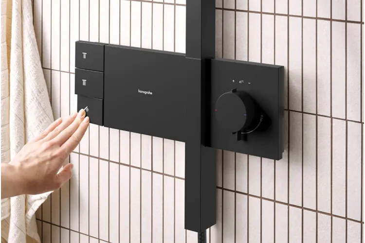 Душова система Raindance Alive S 300 2jet з ShowerSelect Comfort Matt Black (24595670) зображення 2