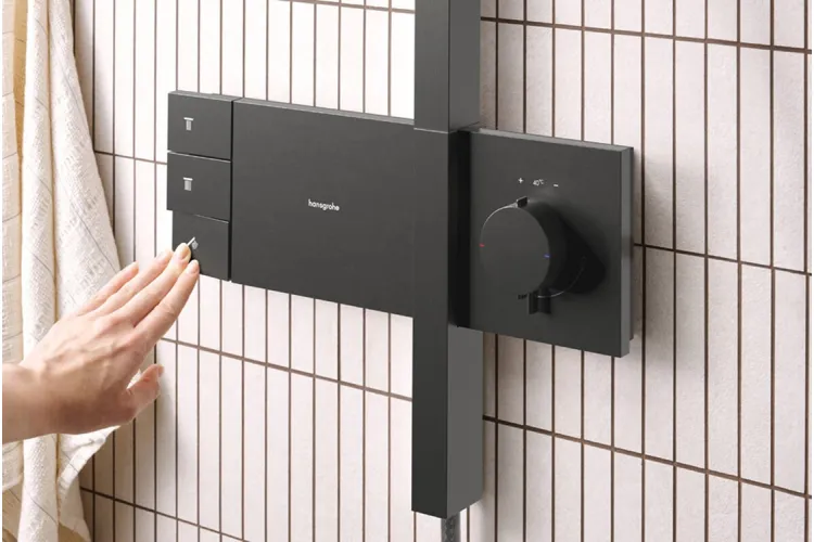 Душова система Raindance Alive S 300 2jet з ShowerSelect Comfort Brushed Black Chrome (24595340) image 2