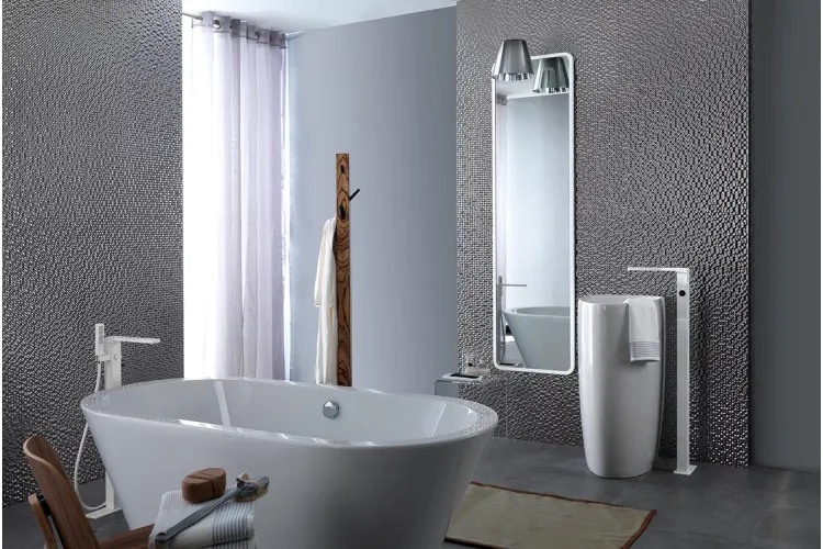 LOUNGE, Змішувач для ванни підлоговий, white (100073038) image 2