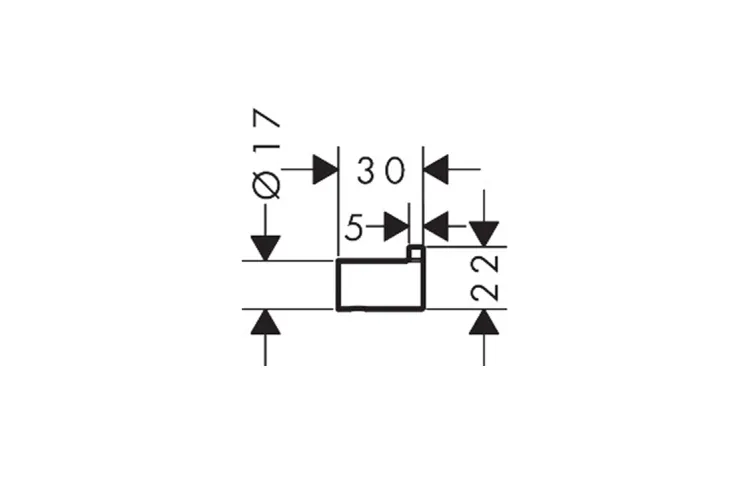 AddStoris S Гачок 3х1.7 см, Matt White (41762700) image 2