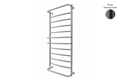 Рушникосушка INOX Преміум Люкс 1170х540/500 чорний мат