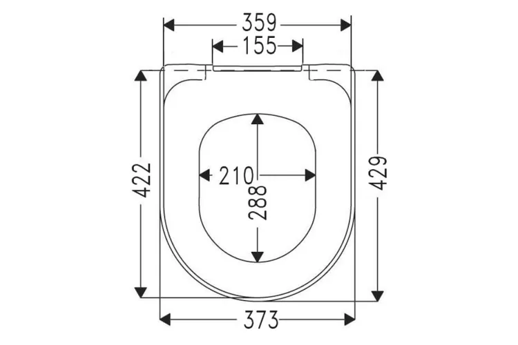 ARCHITECTURA Сидіння на унітаз з функцією SoftClosing та QuickRelease (98M9C101) image 3