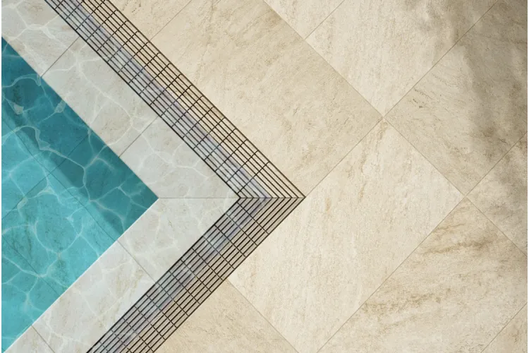 BEIGE STONE CARTABON INTERIOR BORDE TECNICO 62,5x62,5 (внутрішній кутовий елемент) зображення 2
