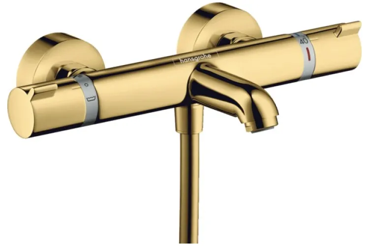Змішувач з термостатом для ванни Ecostat Comfort, Polished Gold Optic (13114990) image 1