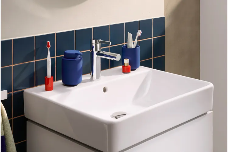 Змішувач Zesis S 70 CoolStart для умивальника з металевим донним клапаном pop-up, Chrome (74714000) image 3