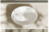 Умивальник Xuniva D SmartClean накладний без переливу, 550х400 мм, White (61072450) зображення 2