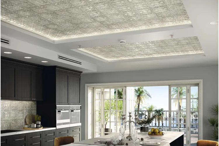 TIN TILE ZINC 44х44 декор (плитка настінна) зображення 2