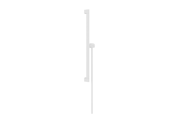 Душова штанга Unica E Puro 65 см зі шлангом 160 см, Matt White (24404700) image 1