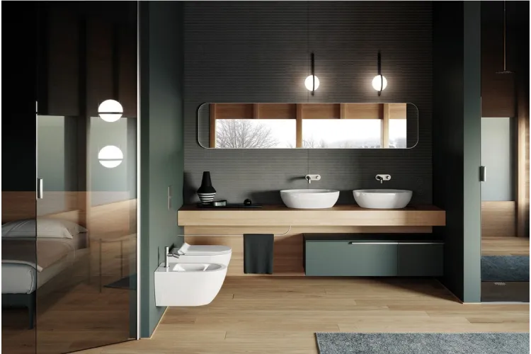 Унітаз підвісний PURA з сидінням дюропласт slim, s/c, з кріпленням, глянцевий білий image 4