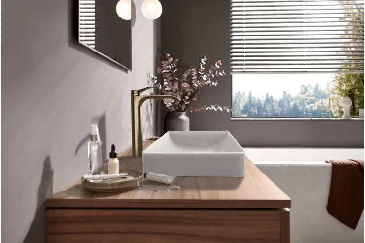 Змішувач Vivenis 250 CoolStart для умивальника, Brushed Bronze (75044140) image 3