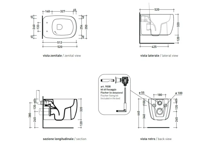 MONO Унітаз підвісний gosilent Latte (MN118SLAT) image 2