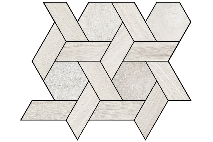 IL CERRETO DECORO CHAMPAGNE WHITE 30х26 декор P287 (MOSCPO4) (плитка для підлоги і стін) image 1