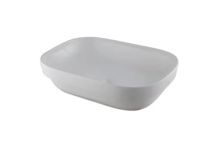 LOUNGE FLUID, Умивальник на стільницю 56x39 см, без переливу, white (100372791) image 1